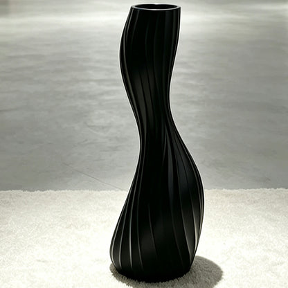 Elegante verdrehte dekorative Bodenvase Brehn