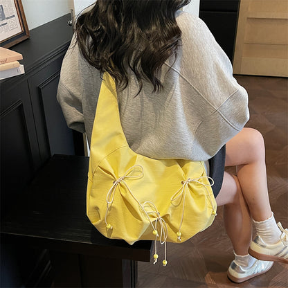 Modische weiche Stoff schlaffe Schultertasche