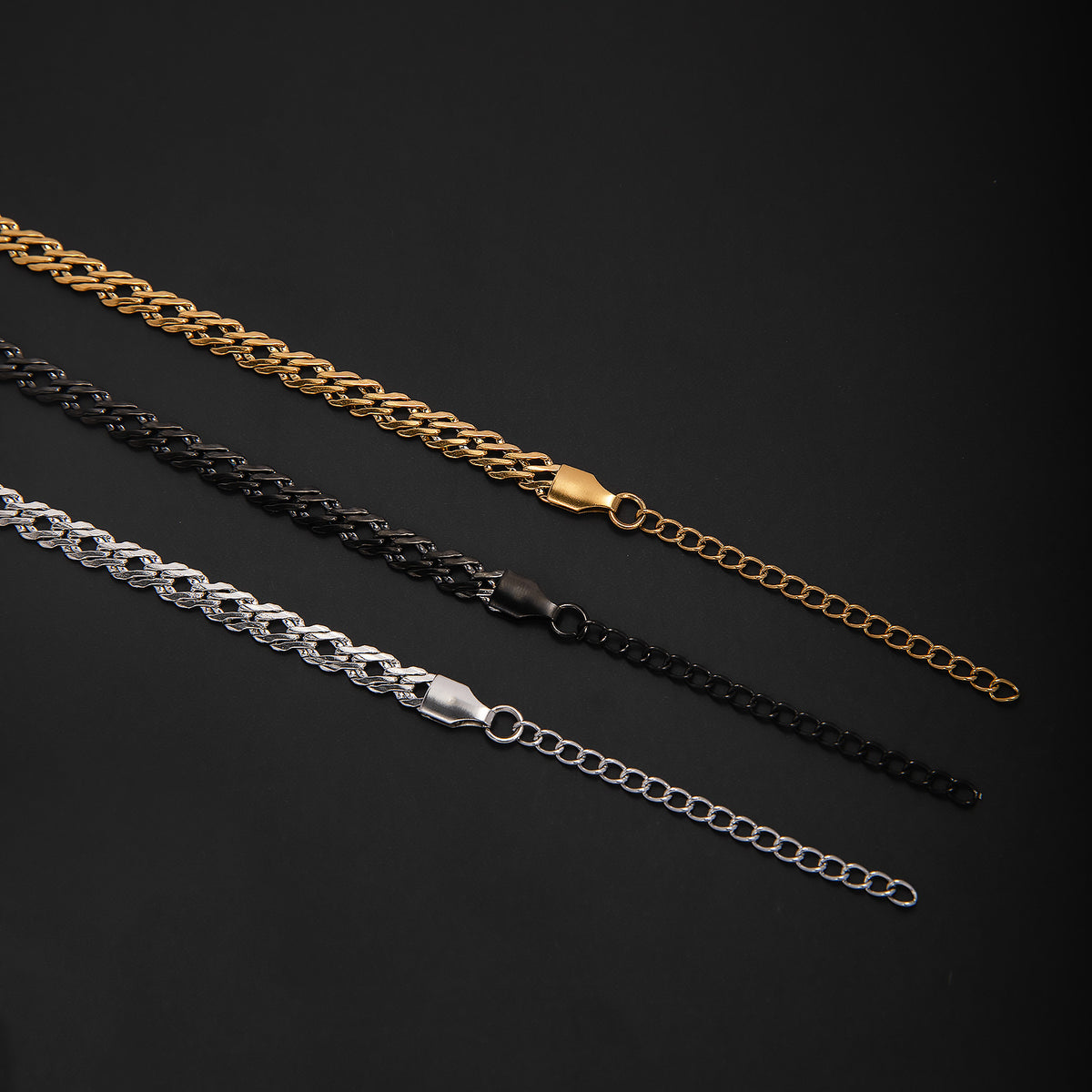 Stylische verwobene Kettenarmband Brehn
