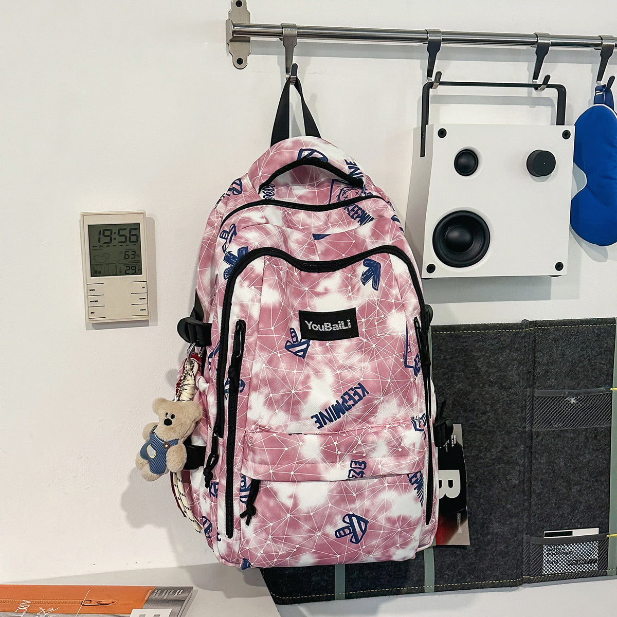 Trendiger Gemusterter Rucksack Brehn