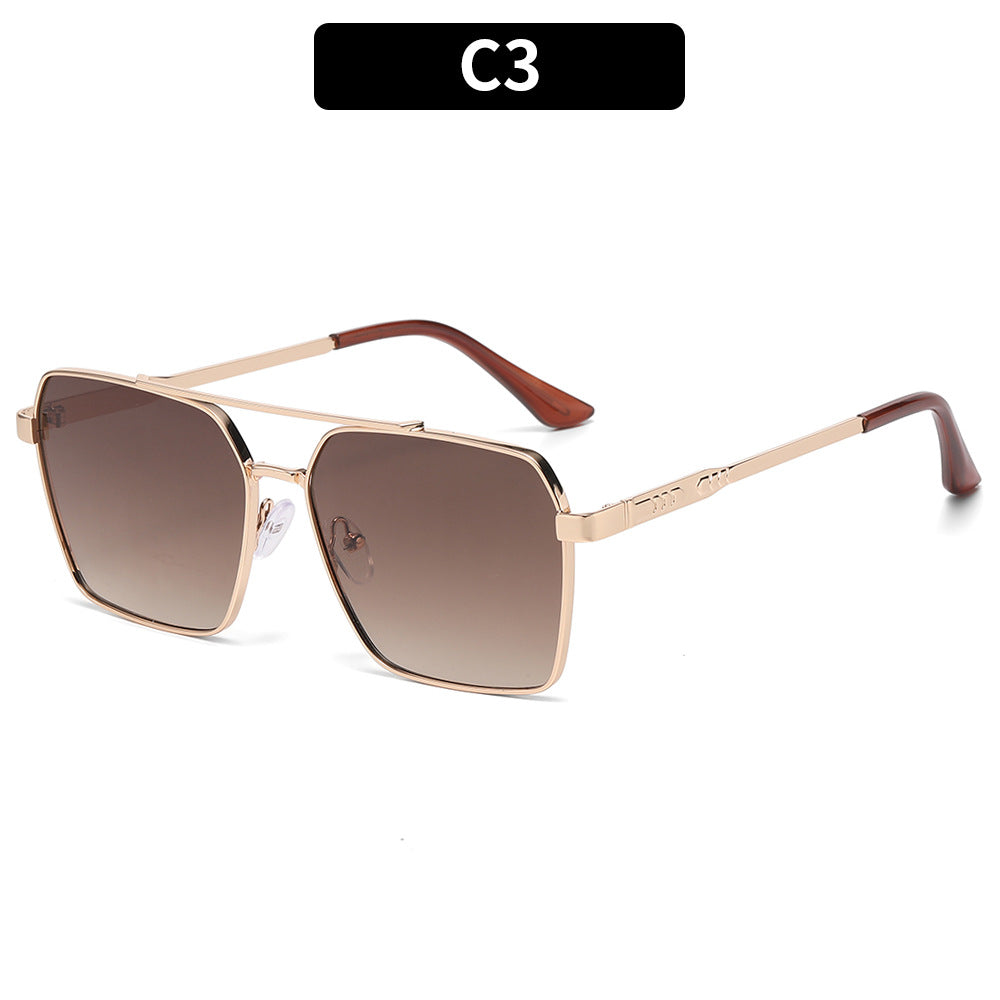 Elegante Übergroße Quadratische Sonnenbrille