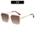 Elegante Übergroße Quadratische Sonnenbrille