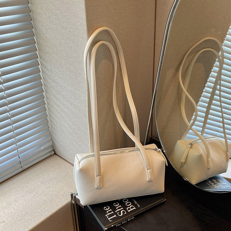 Minimalistische Leder Umhängetasche