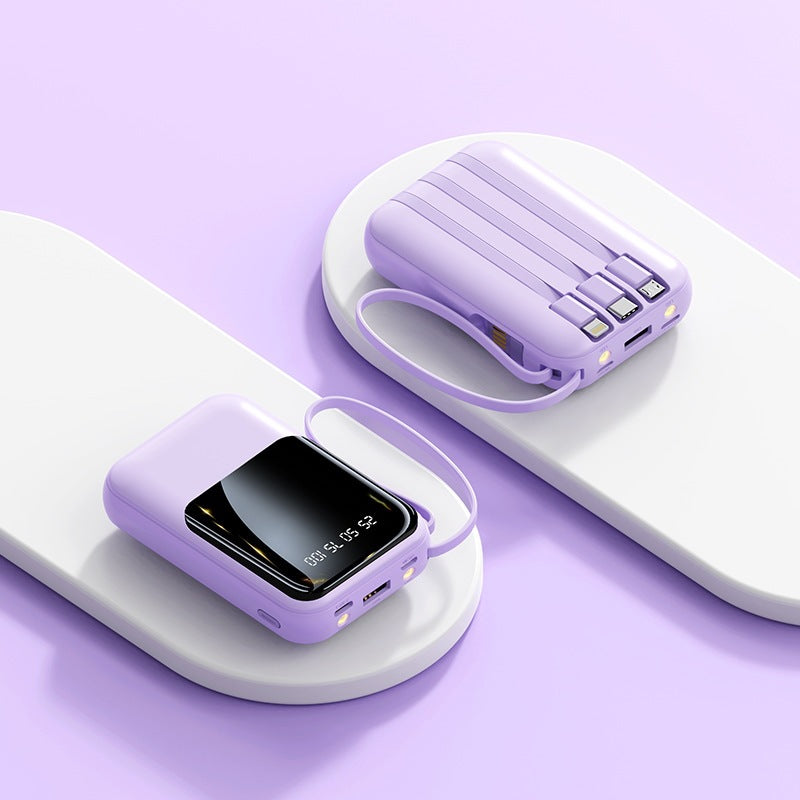 Kompakte Powerbank mit digitaler Anzeige Brehn
