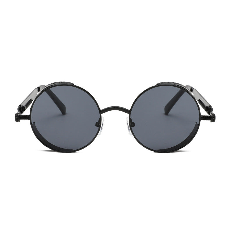 Damen Runde Sonnenbrille mit hochwertigem Metallrahmen Brehn