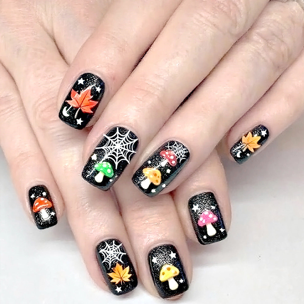 Festliches Halloween-Thema Nagelkunst zum Aufkleben Brehn