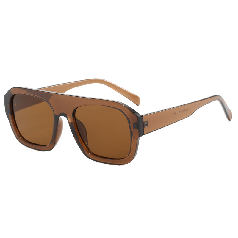 Damen oversize quadratische Sonnenbrille mit modernem Design Brehn