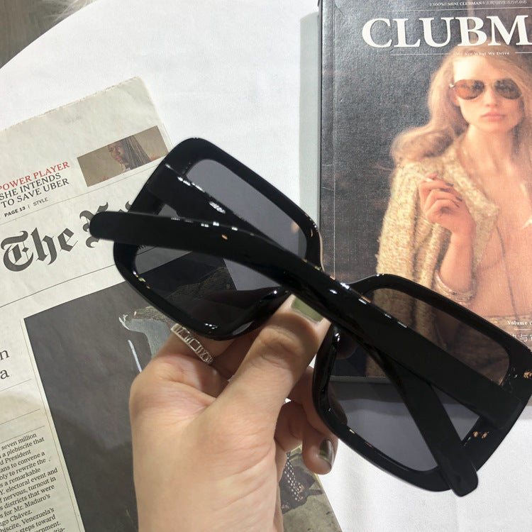 Damen moderne quadratische Sonnenbrille Brehn