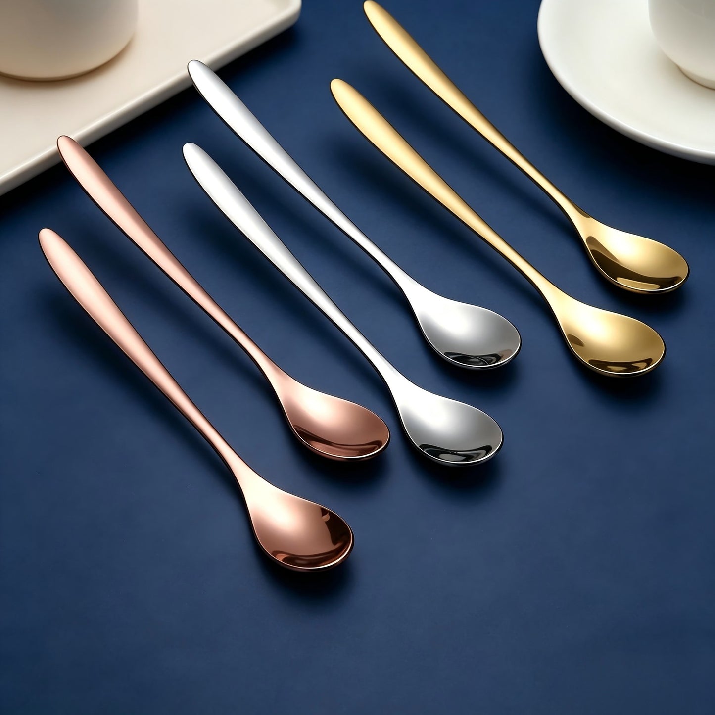 Eleganter Dessertlöffel Aus Hochwertigem Edelstahl Brehn