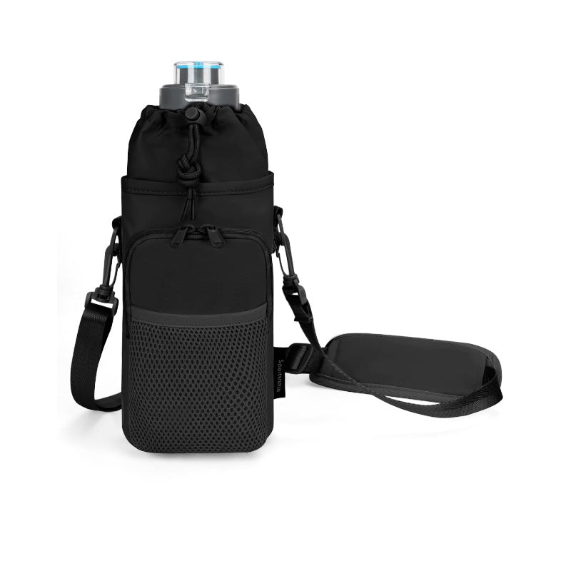 Unisex Wasserflasche mit tragbarem Netzbeutel Brehn