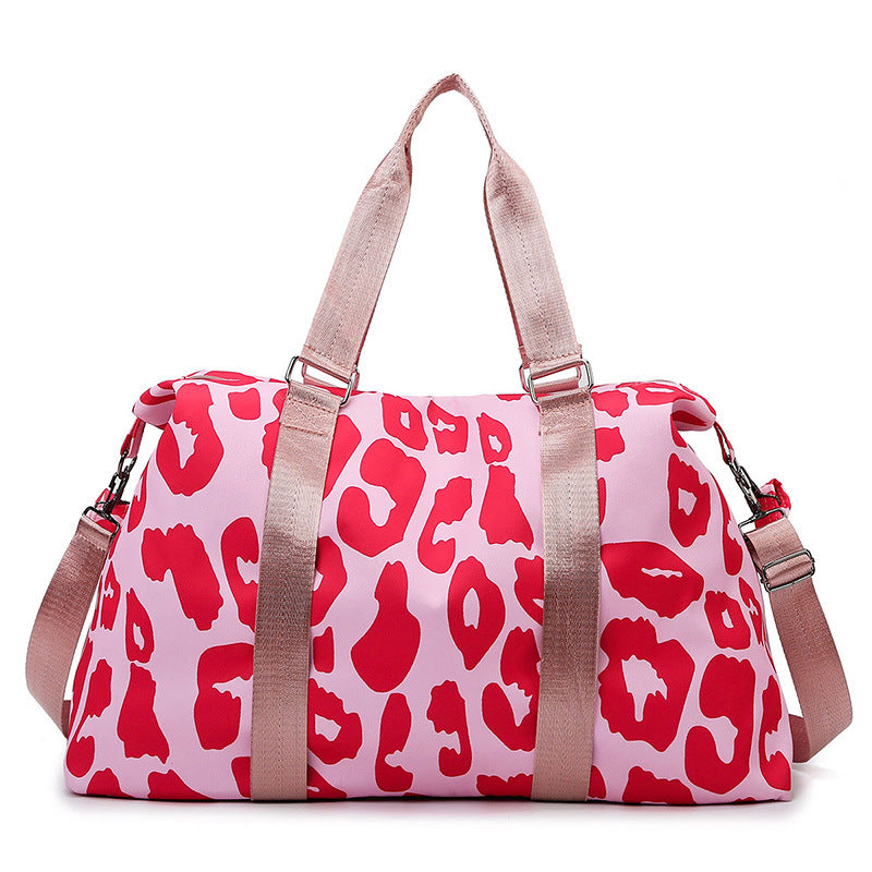 Sportliche Reisetasche mit Trendigem Zebramuster Brehn