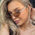 Damen Cat-Eye Sonnenbrille mit luxuriösen Details und schützendem UV-Filter Brehn