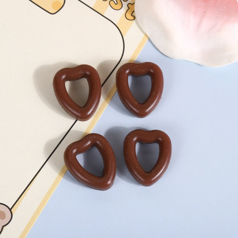 Herzförmige Gummiaccessoires Brehn