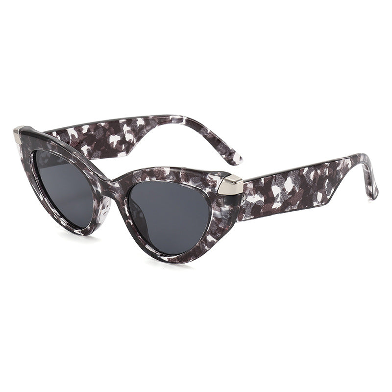 Damen Cat-Eye Sonnenbrille im luxuriösen Tortoise-Design Brehn