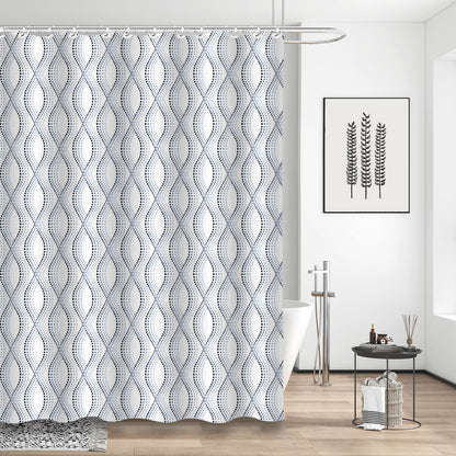 Premium Wasserdichte Duschvorhang Brehn