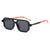 Damen modische Achteck Sonnenbrille Brehn