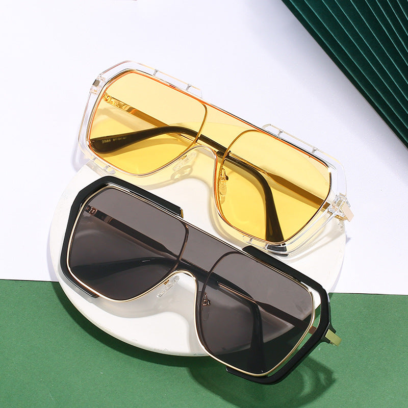 Statement Übergroße Winkelsonnenbrille Brehn