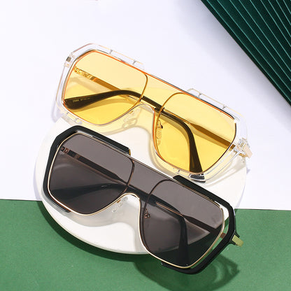 Statement Übergroße Winkelsonnenbrille Brehn