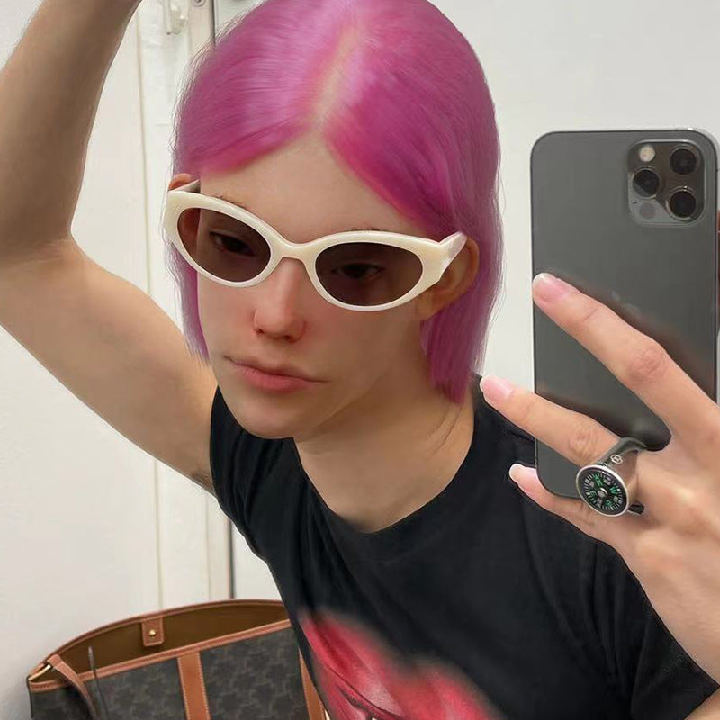 Damen Cat-Eye Sonnenbrille mit schützendem UV-Filter und trendigem Design Brehn