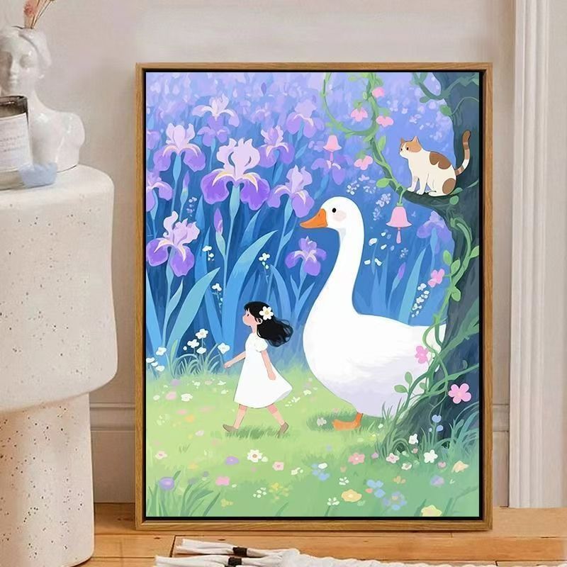 Verspielt Natur Kunst Druck Brehn