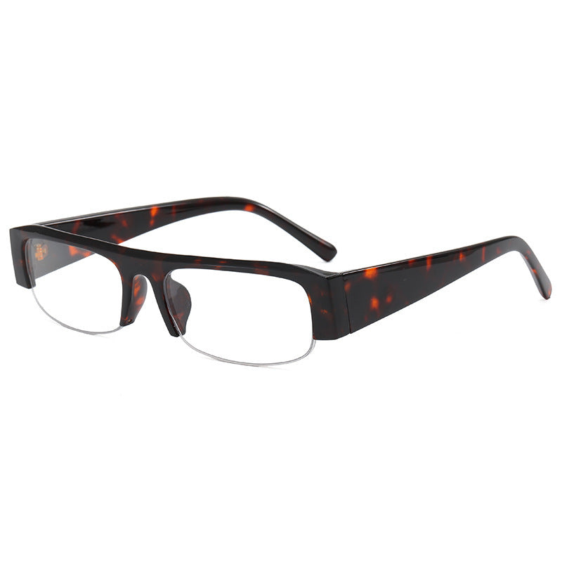 Zeitgenössische retro-inspirierte Flachlinsen-Sonnenbrille Brehn