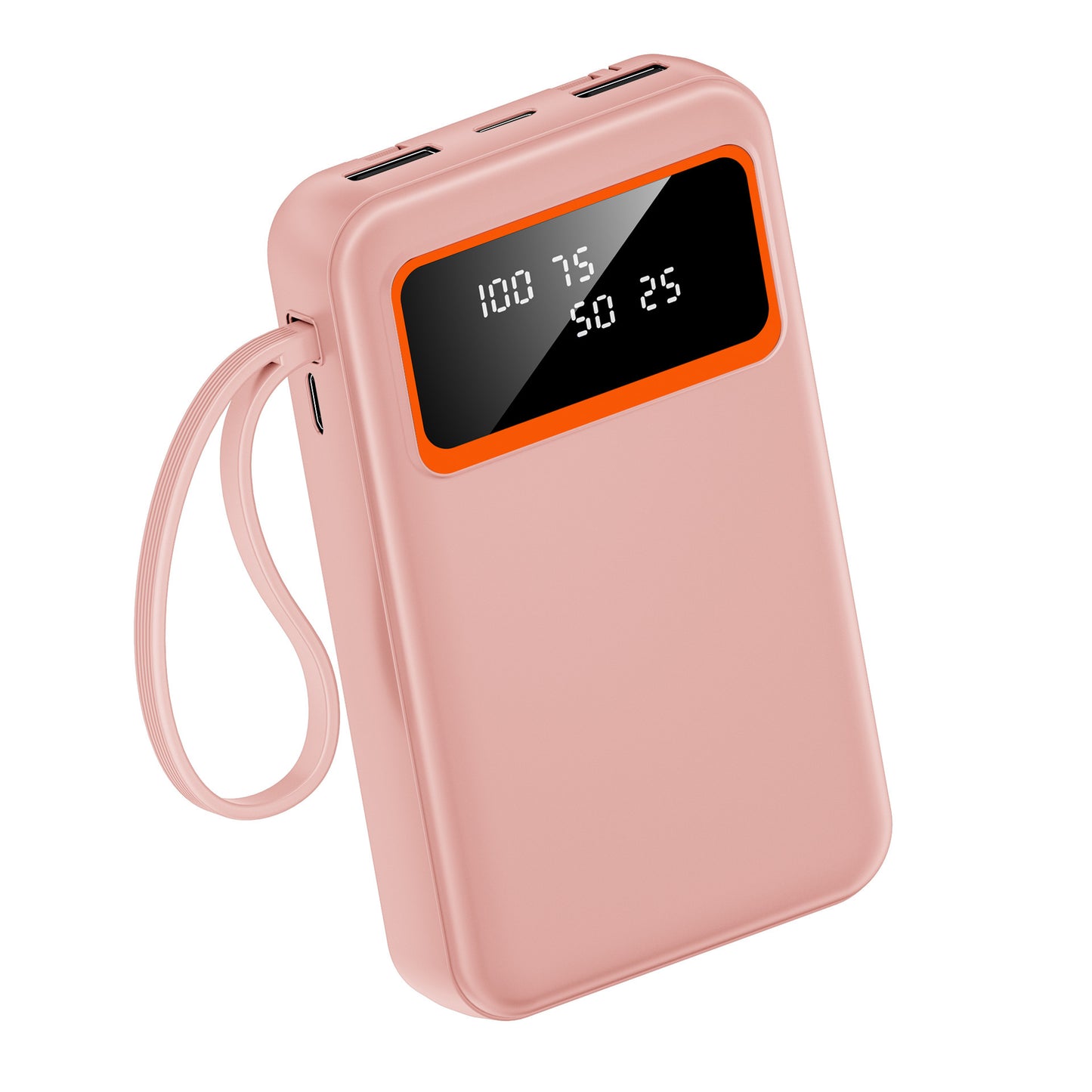 Tragbare Powerbank mit Digitaler Led-Anzeige und Schneller Ladefunktion Brehn