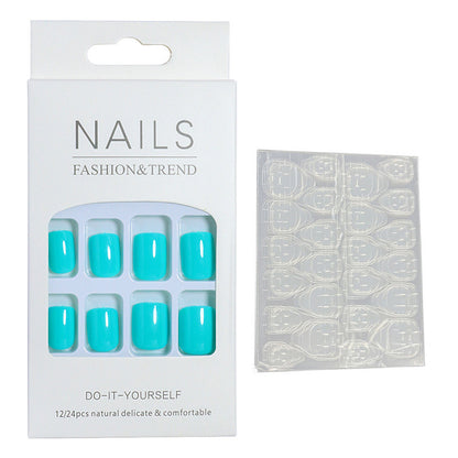 Premium DIY Natürliche falsche Fingernägel Kit Brehn