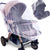 Premium Kinderwagen Mückennetz Brehn