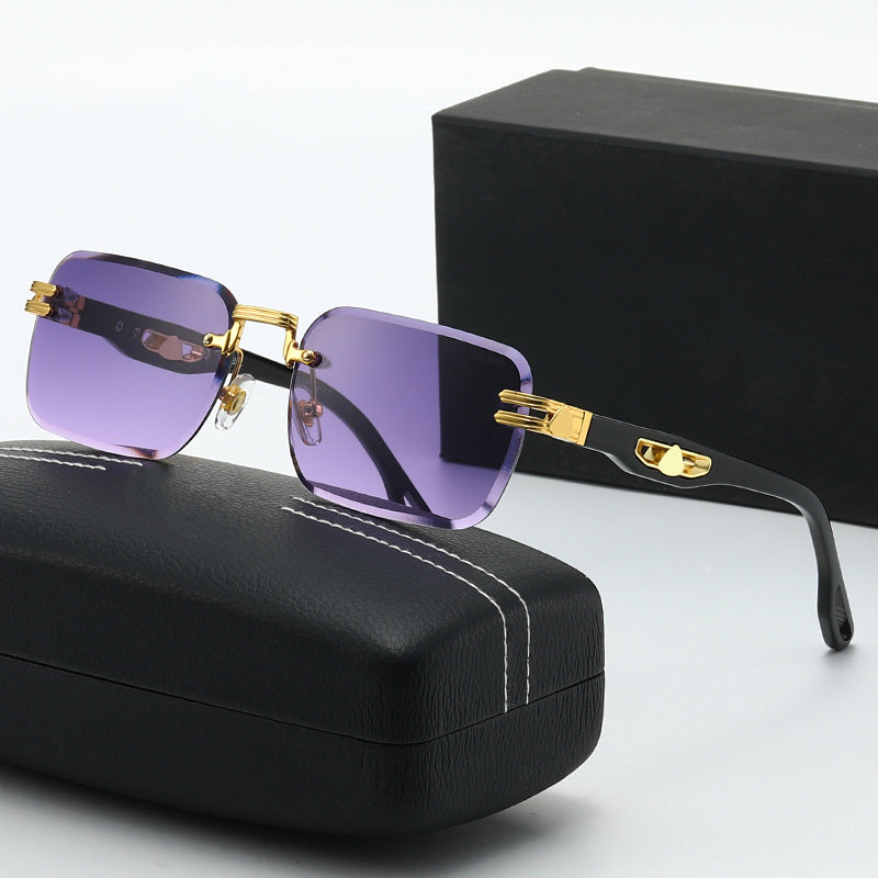 Damen stilvolle quadratische Korrektionsbrille Brehn