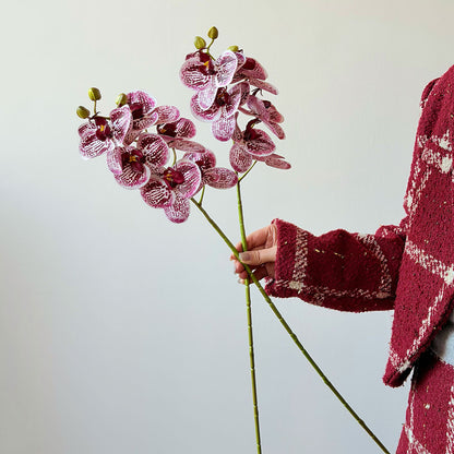Elegante Blumenmuster-Jacke