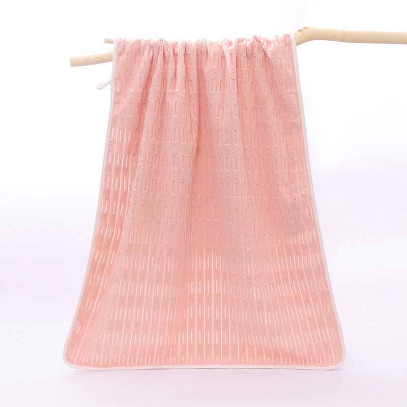 Damen Elegantes Frottee Handtuch mit modernen Mustern Brehn