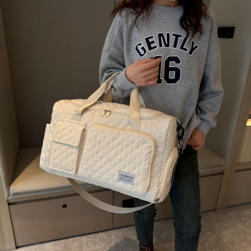 Gepolsterte Sport-Reise-Duffel-Tasche mit mehreren Fächern Brehn
