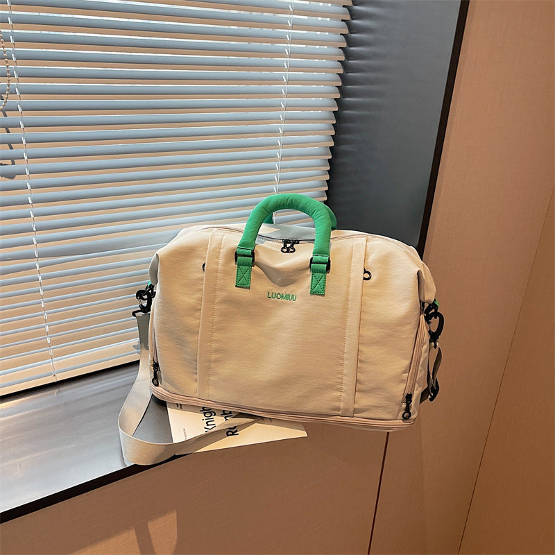 Damen Praktische Reisetasche mit robusten Griffen Brehn