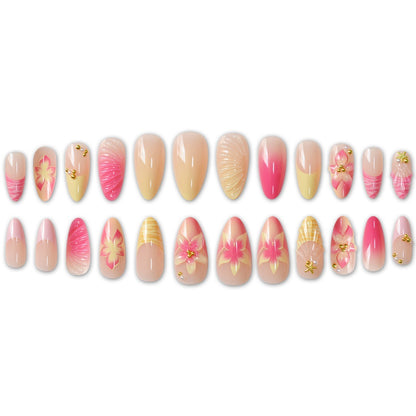 Elegante Florale Nail Art Extensions Brehn 1787913880