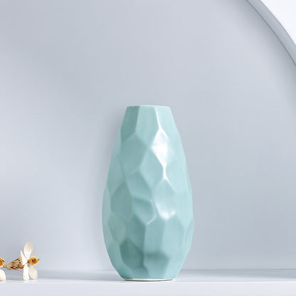 Einzigartige geometrische Keramikvase Brehn