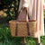 Woven Tote Bag mit verstärkten Tragegriffen Brehn