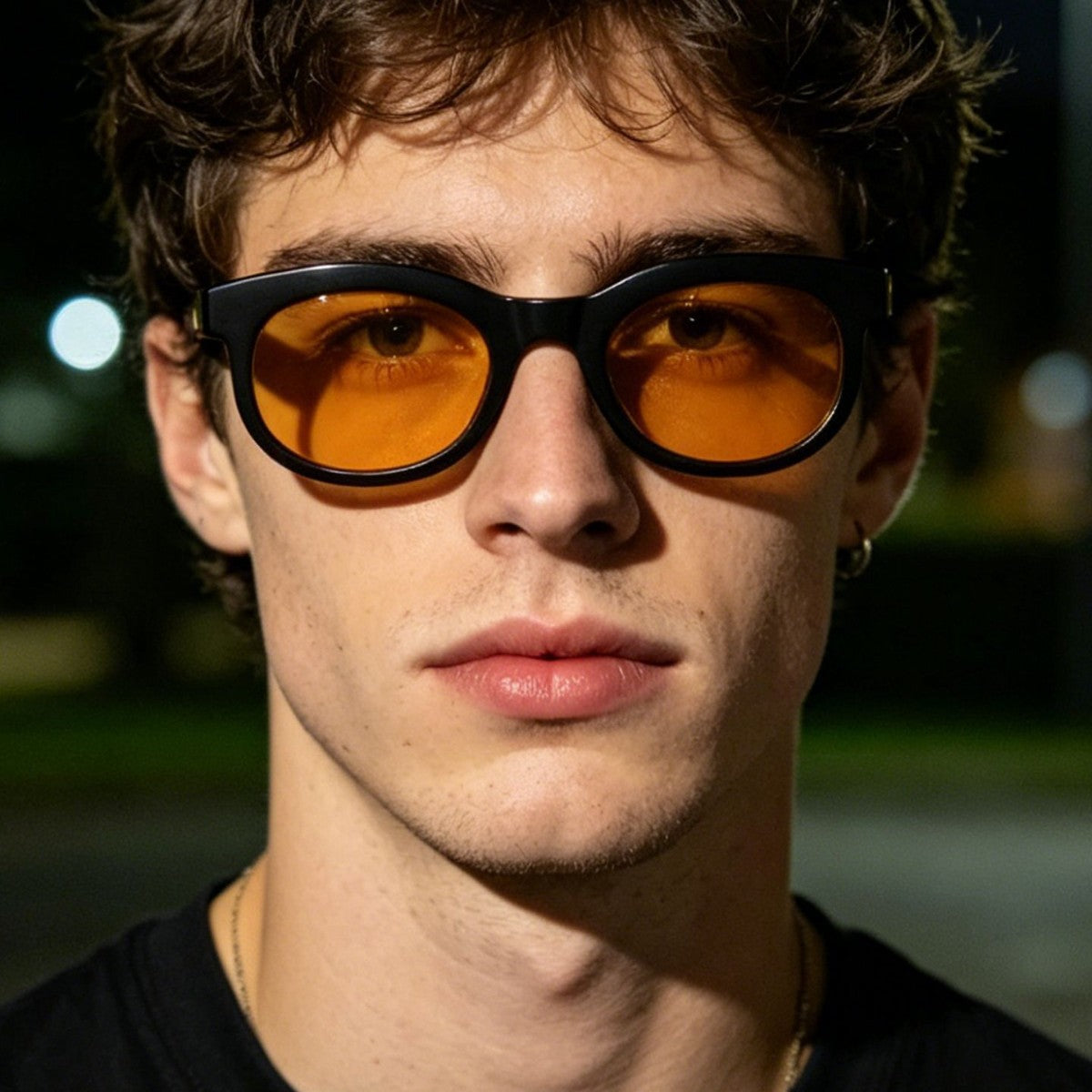 Damen trendige Sonnenbrille mit stilvollem Design aus robustem Kunststoff Brehn