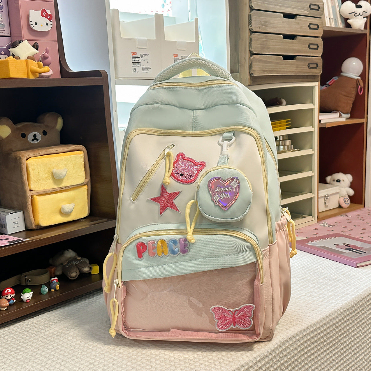 Stylischer Grafik Rucksack