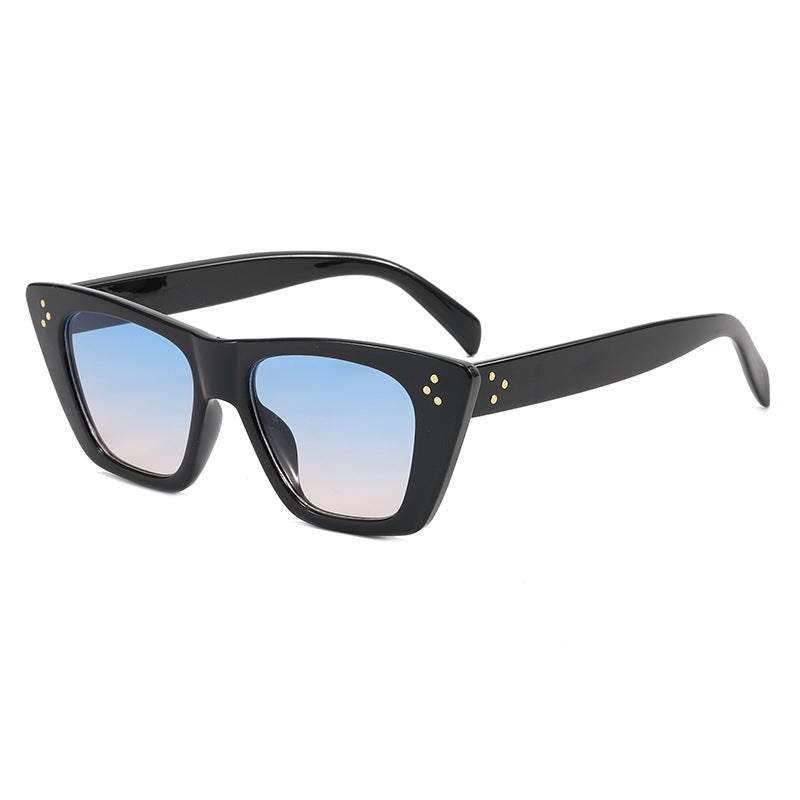 Damen modische Cat-Eye Sonnenbrille mit UV-Schutz und stilvollem Design Brehn