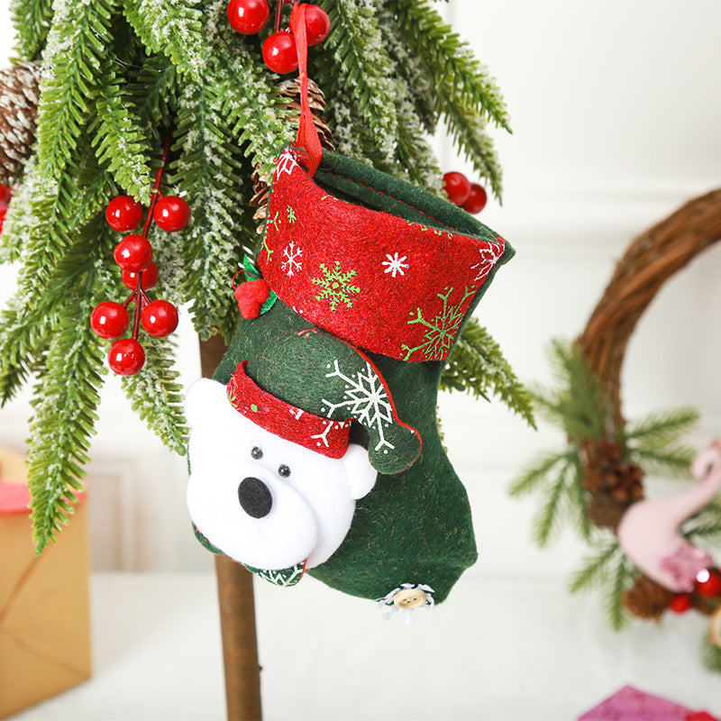 Festlicher Weihnachtsstrumpf Brehn