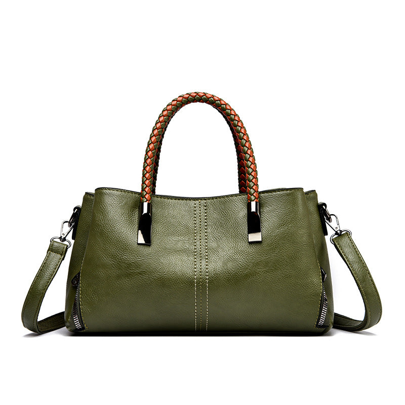 Elegante geflochtene Handtasche Brehn