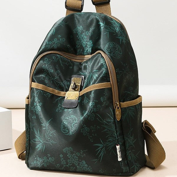 Blumenmuster Baumwollrucksack Brehn