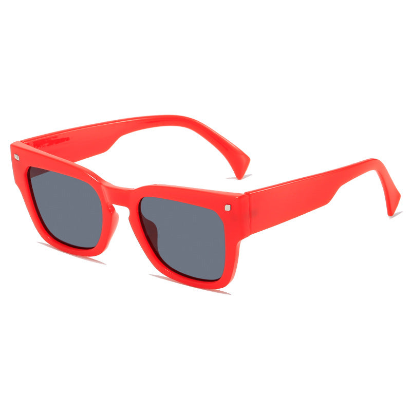 Damen modische Sonnenbrille im trendigen quadratischen Design Brehn