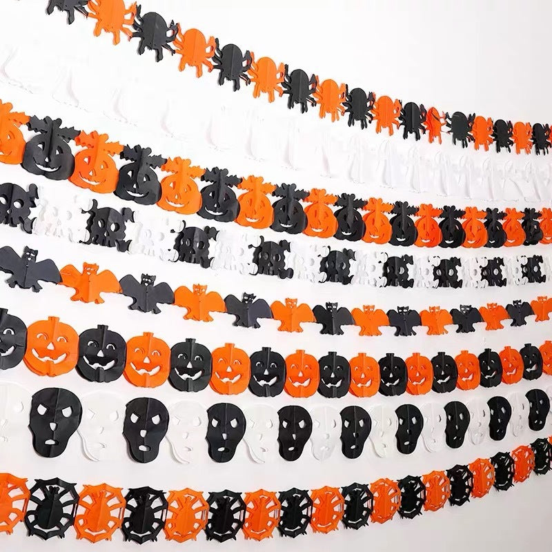 Dekorative Halloween Fledermaus Girlande Brehn