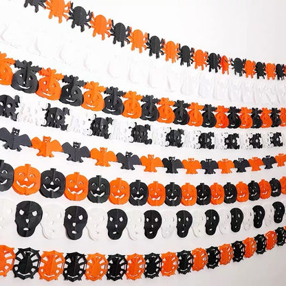 Dekorative Halloween Fledermaus Girlande Brehn