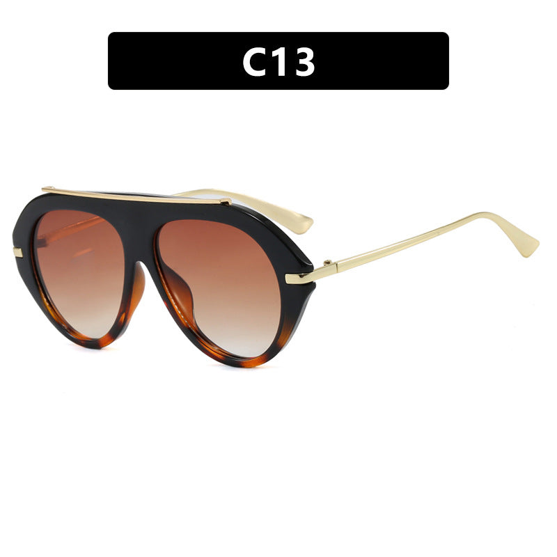 Damen Sonnenbrille im eleganten Hexagon-Design Brehn
