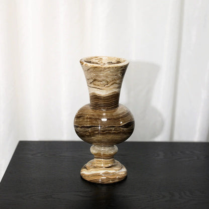 Elegante Marmor Kerzenhalter