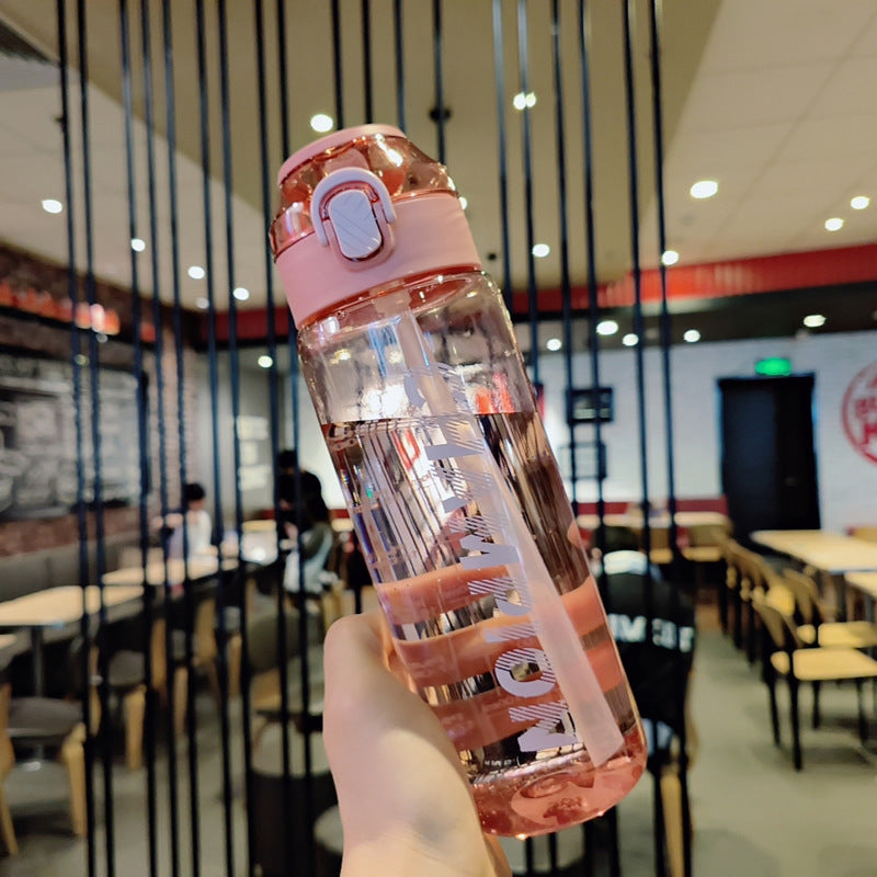 Damen Hochwertige Trinkflasche mit innovativem Verschlussmechanismus Brehn