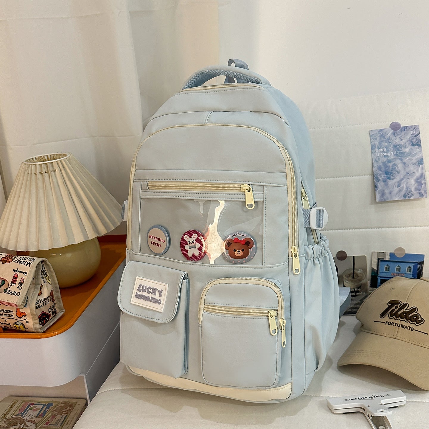 Niedlicher charakterbasierter lässiger Schulrucksack