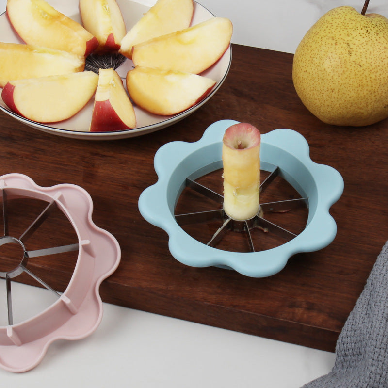 Multifunktionale Obstschneider mit Blütenform Brehn